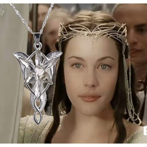 Pendentif Arwen - Le Seigneur des anneaux - argent
