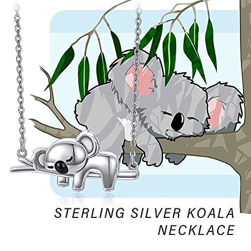Pendentif Koala argent variant 4 